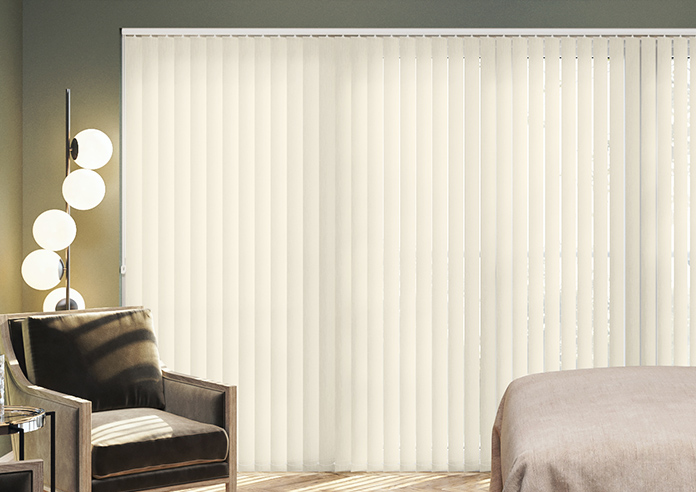 Subtle Grain, Vanilla - Vertical Blind - Image 3